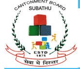 Cantonment Board Subathu Logo